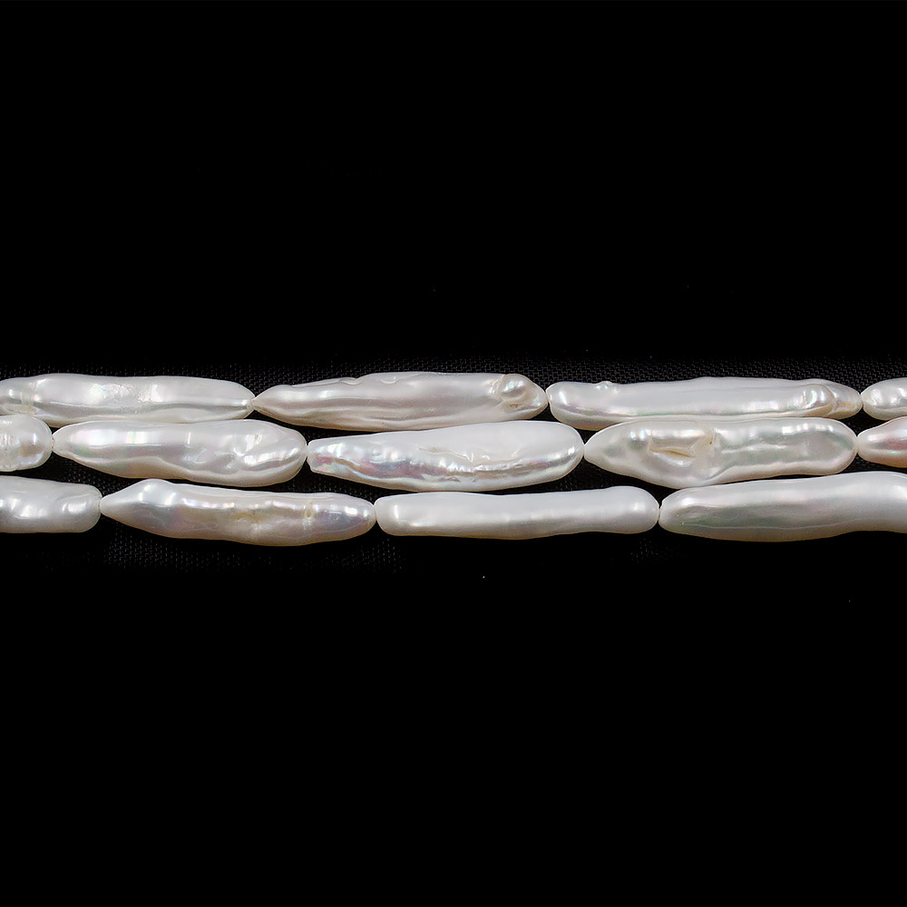 Жемчуг барочный вытянутый 37*7 мм