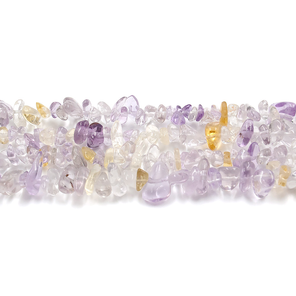 Аметрин,цитрин крошка микс