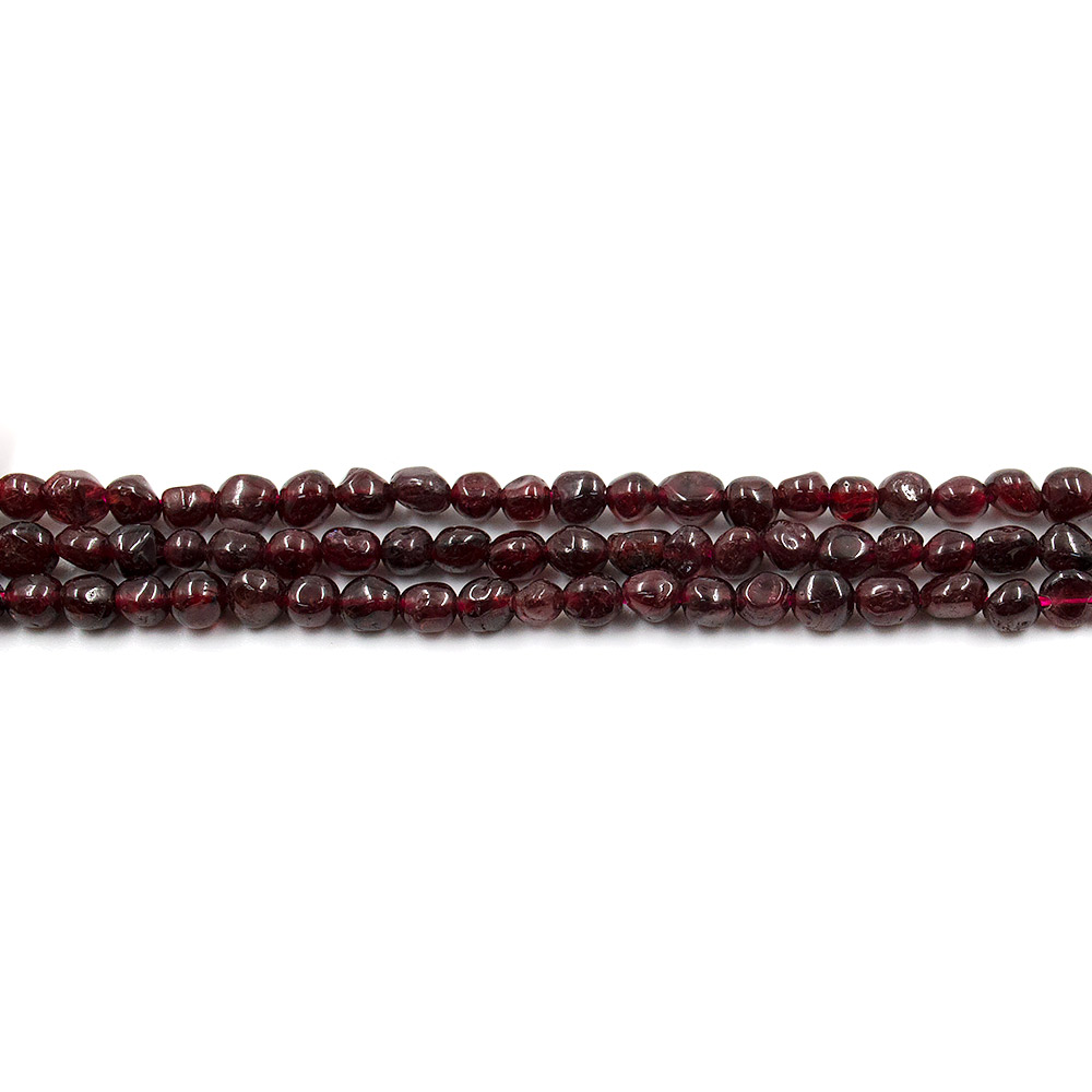 Фото товара гранат галтовка круглая 5 мм