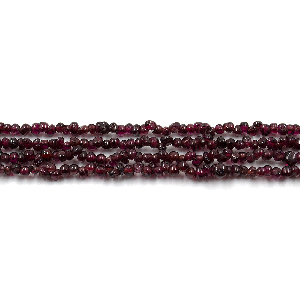 Фото товара гранат галтовка мини 4*3 мм