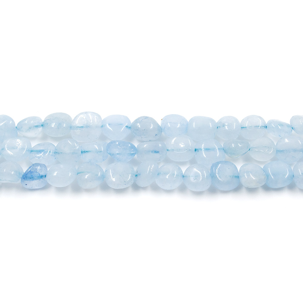 Фото товара кварц голубой галтовка 9 мм