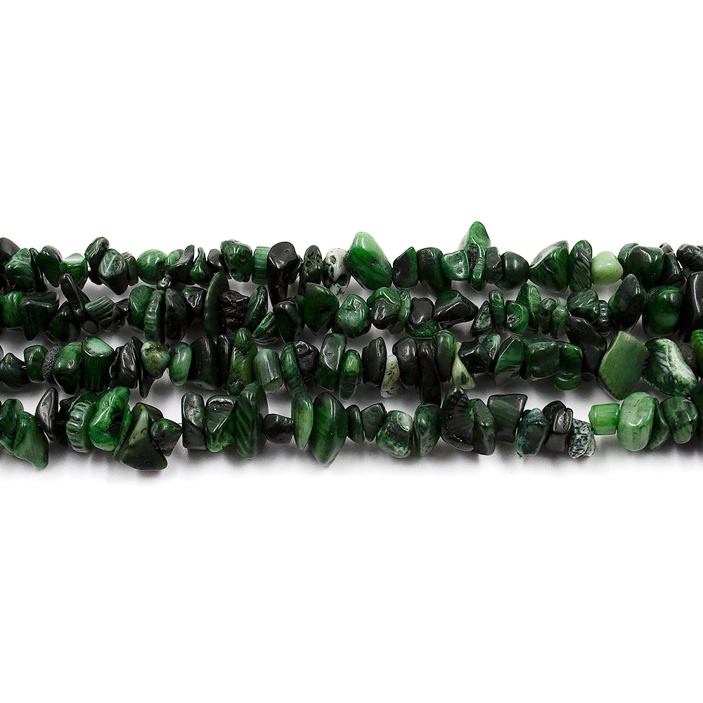 Коралл тонированный зеленый крошка