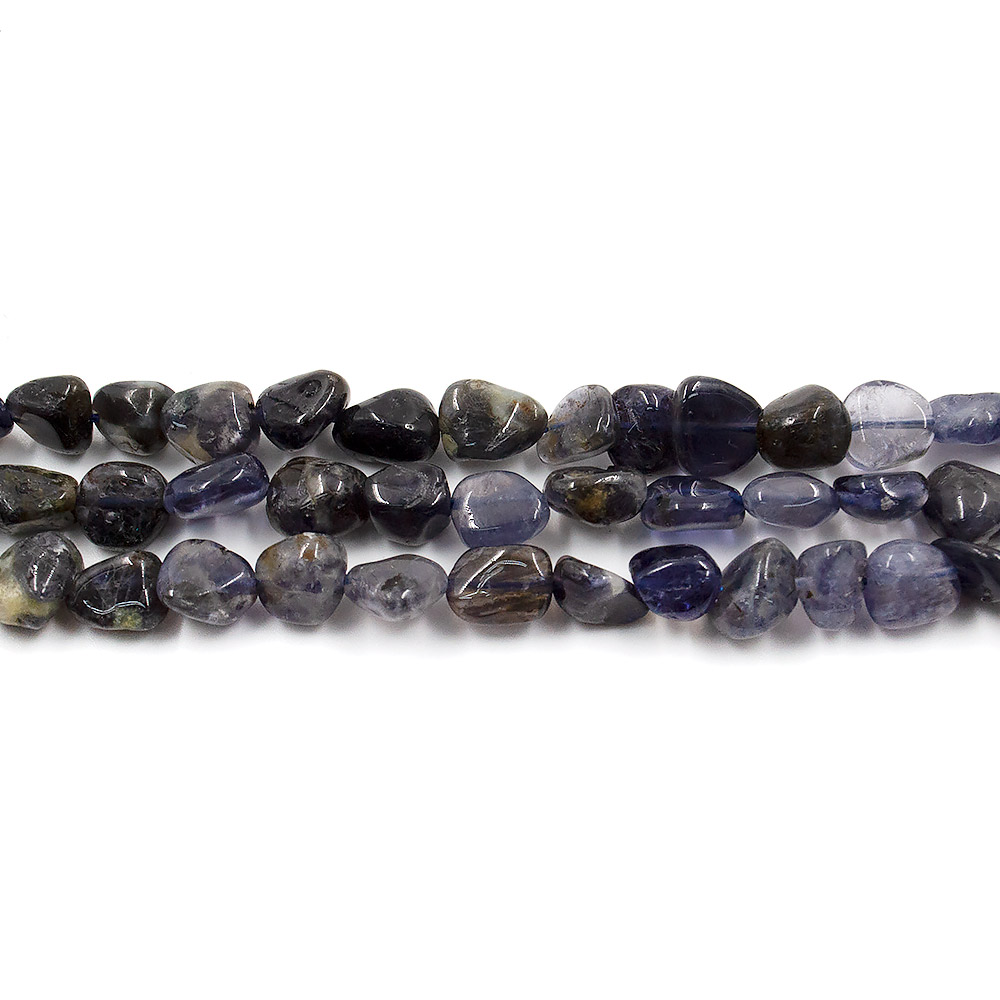 Иолит галтовка 10*8 мм