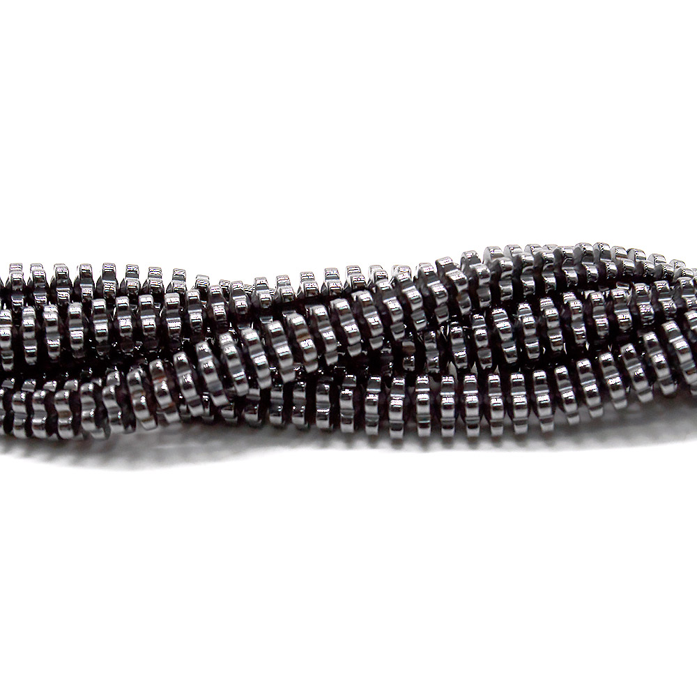 Гематит разделитель цветок 6*2 мм объемный 