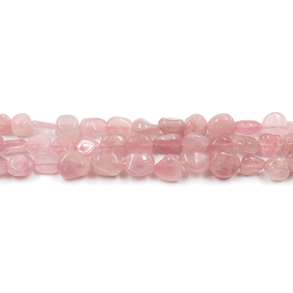 Фото товара розовый кварц мадагаскарский галтовка 11*8 мм