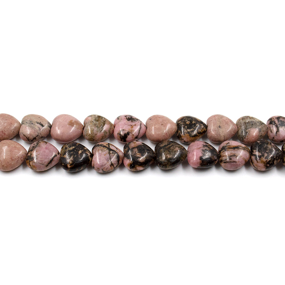 Фото товара родонит сердце 12 мм