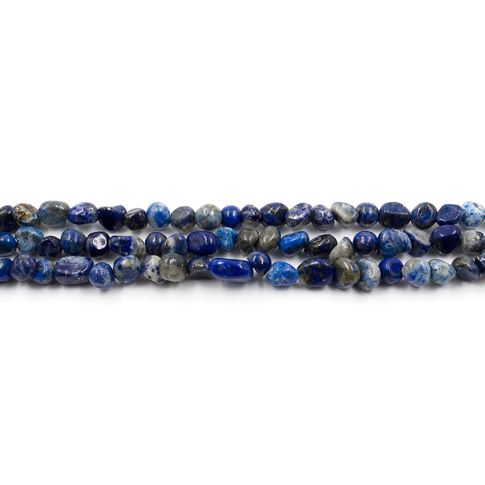 Фото товара лазурит галтовка круглая 5 мм