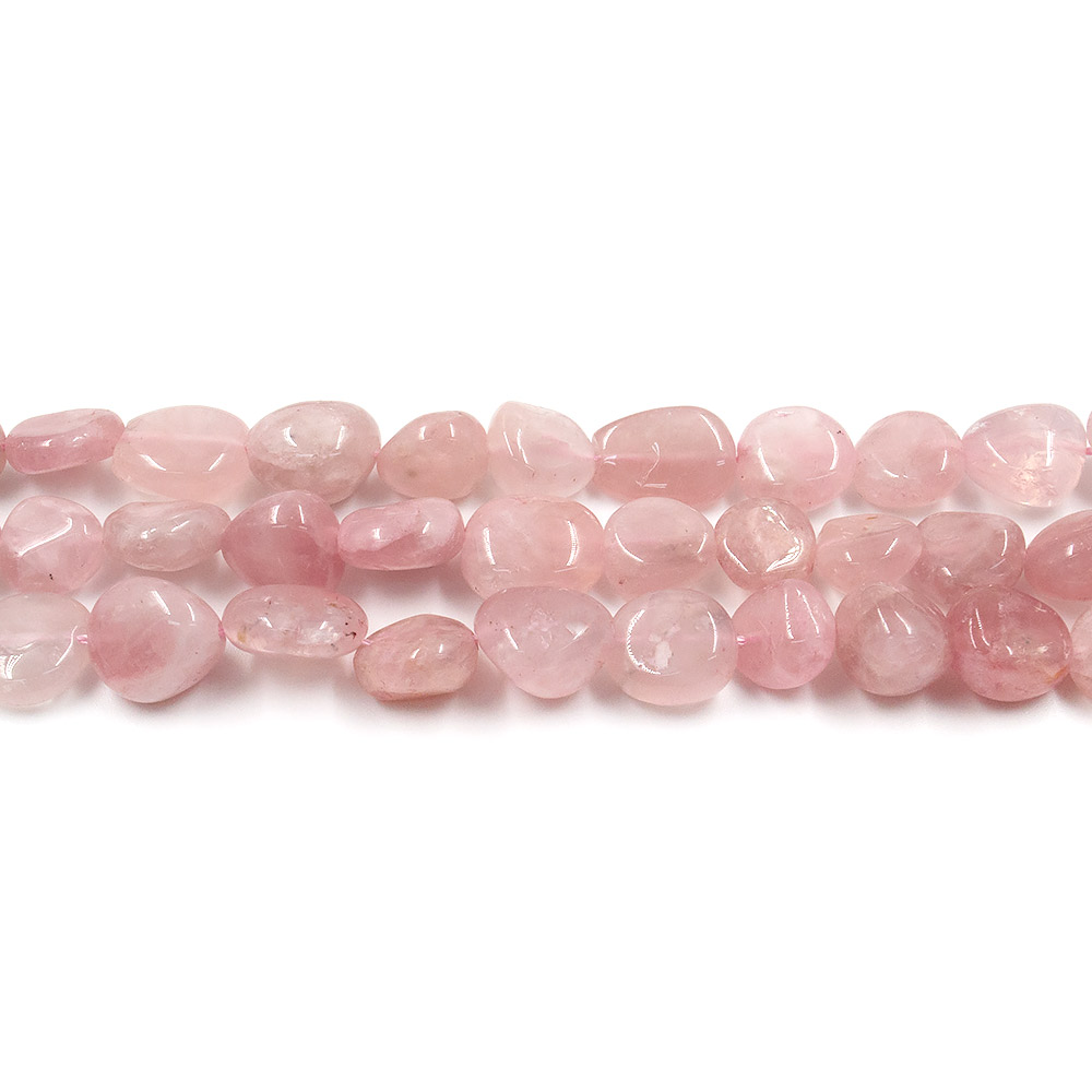 Фото товара розовый кварц мадагаскарский галтовка 11 мм