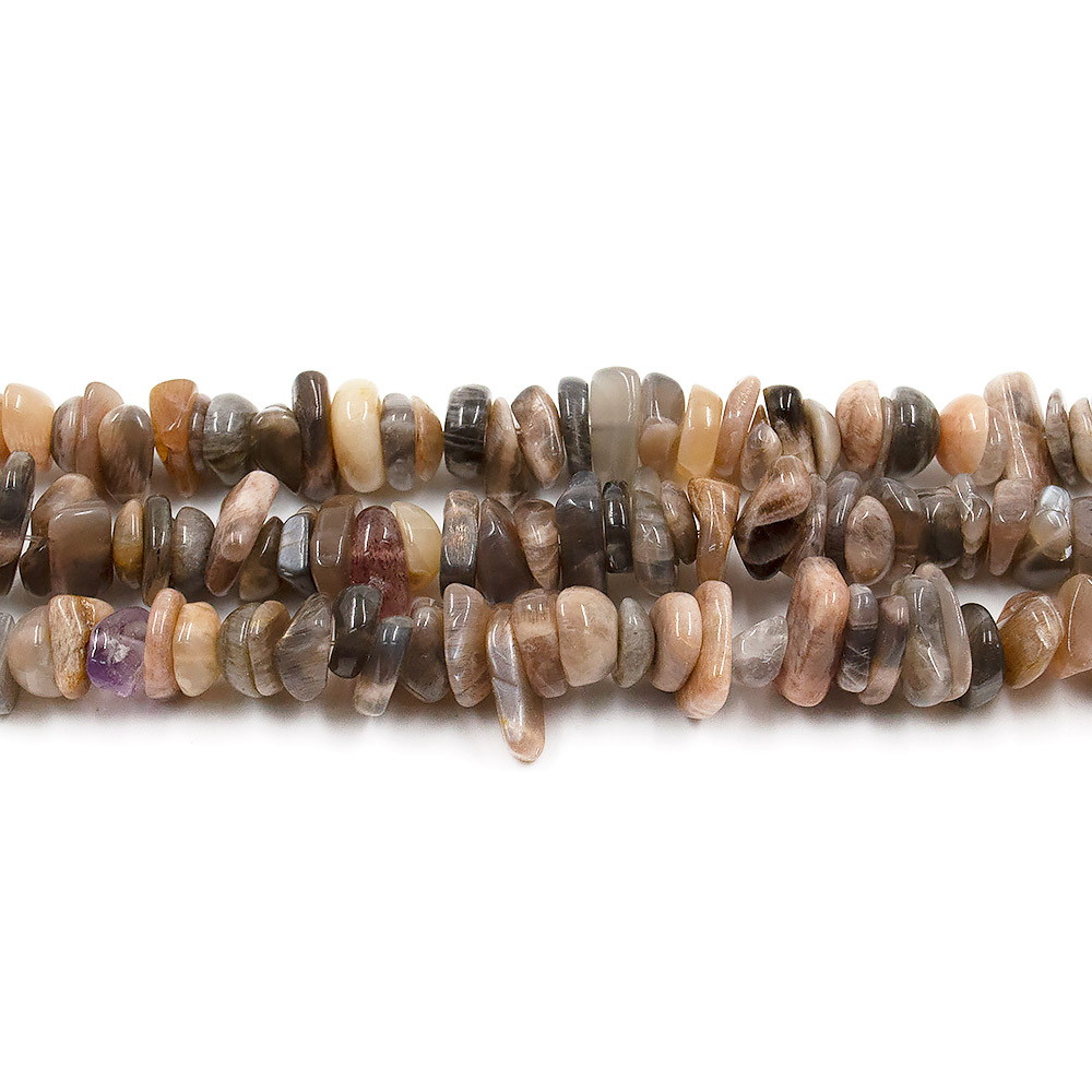 Солнечный камень темный слайсы 10*4 мм