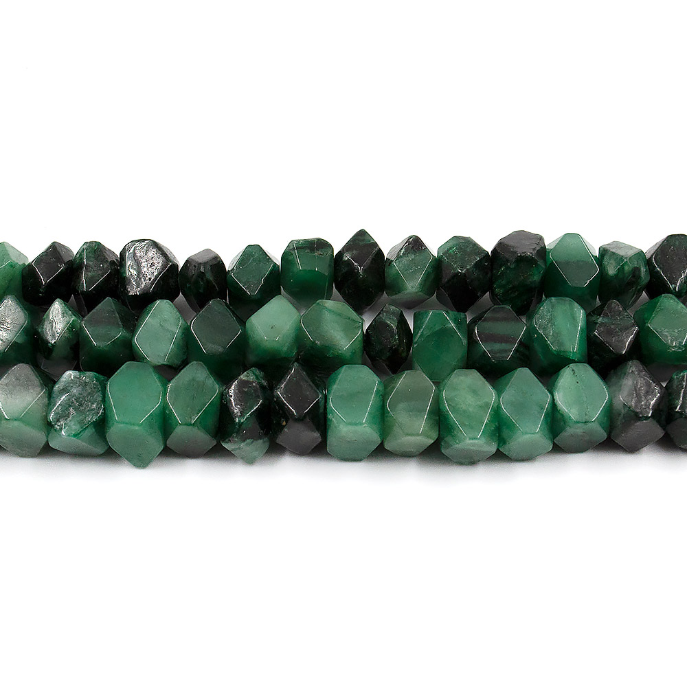 Лепидолит зеленый рондоль грань 11*6 мм