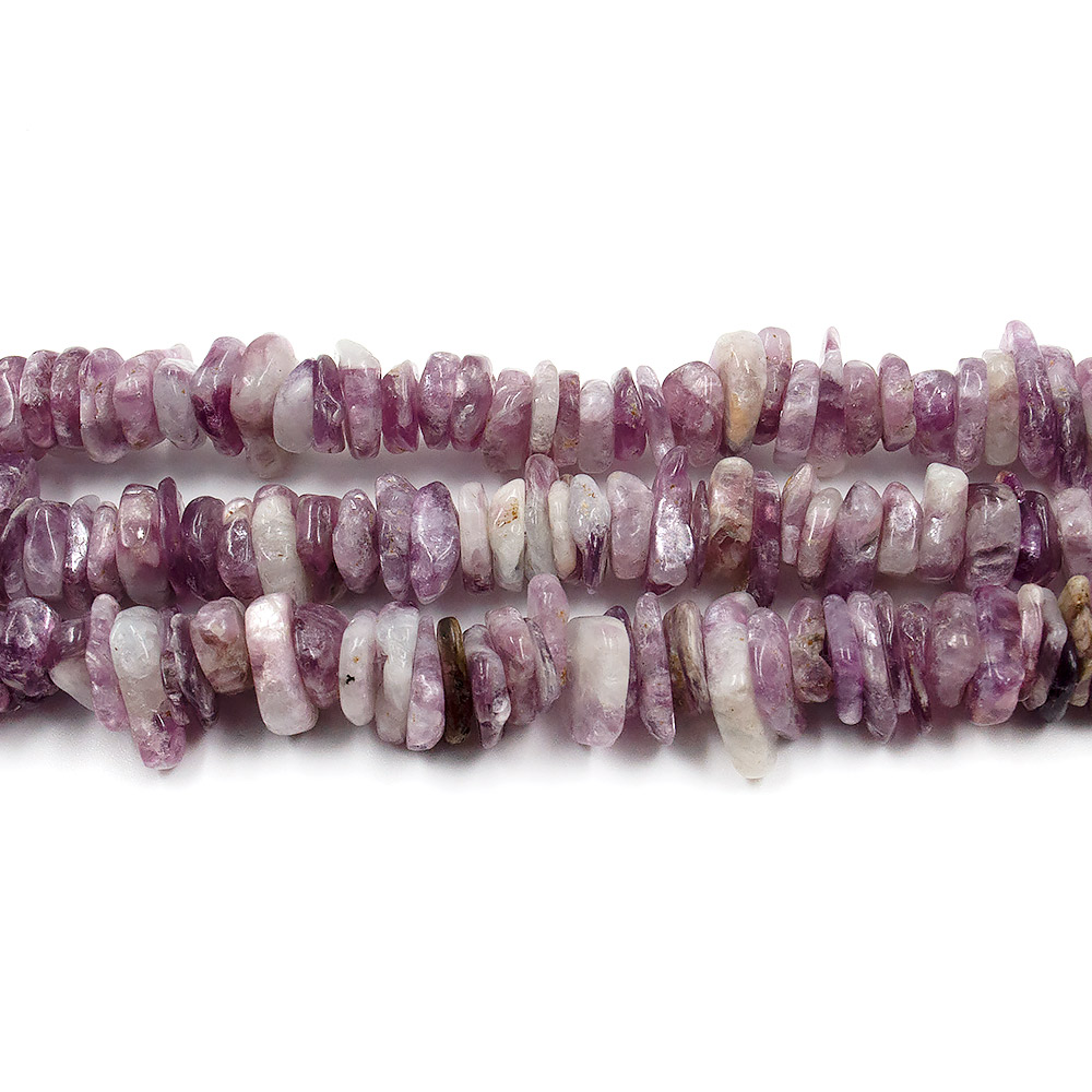 Лепидолит фиолетовый слайс 11*4 мм