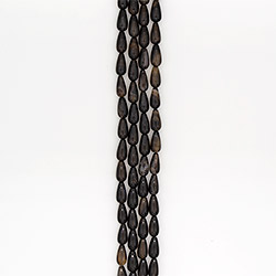 Фото товара агат капля цвет черный 20*10 мм