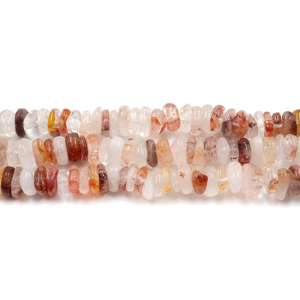 Фото товара кварц огненный слайс 10*4 мм