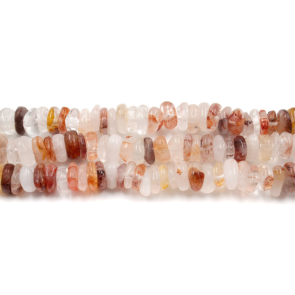 Кварц огненный слайс 10*4 мм