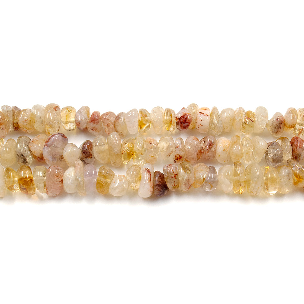 Фото товара кварц желтый огненный слайс 10*4 мм