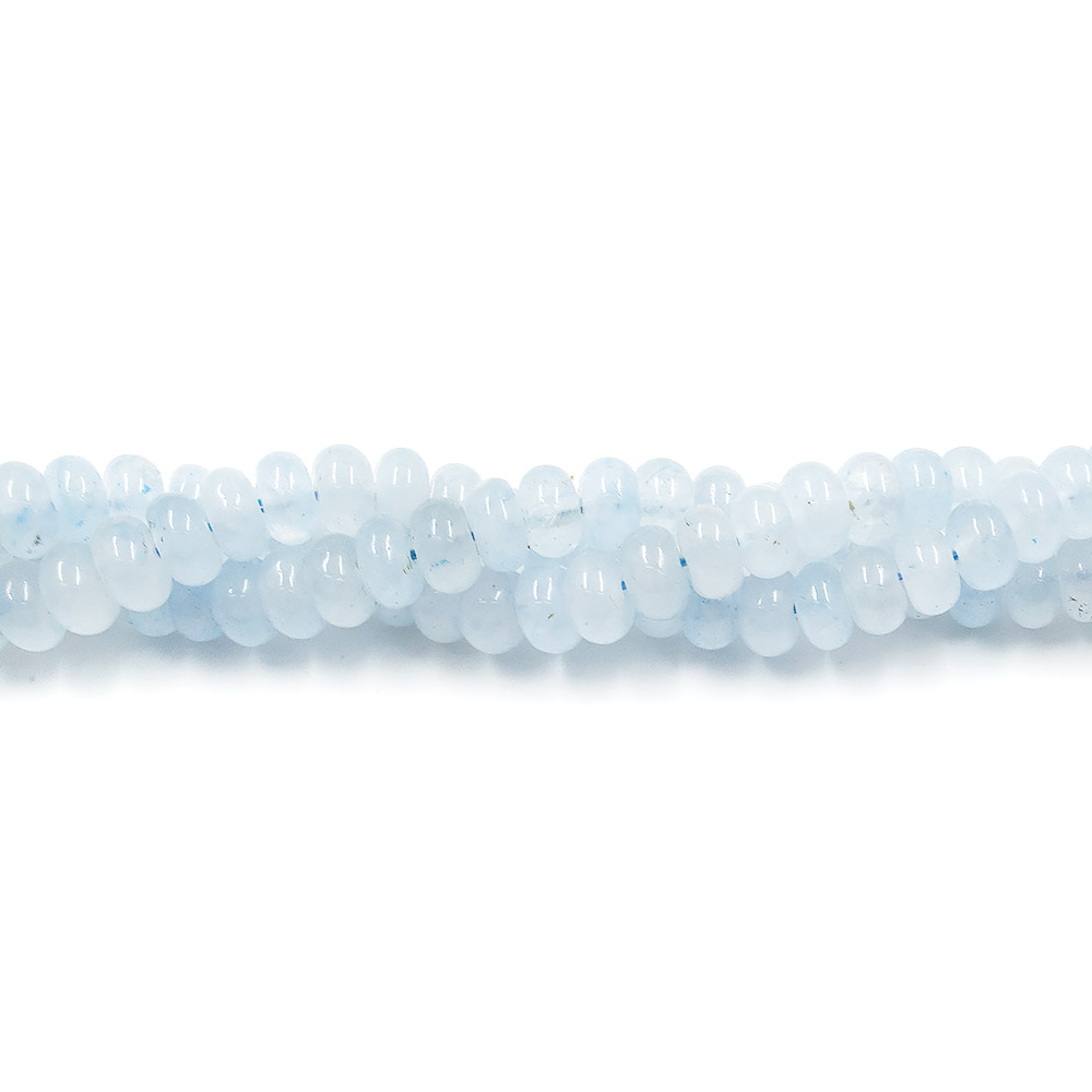 Кварц голубой рондоль 8*5 мм
