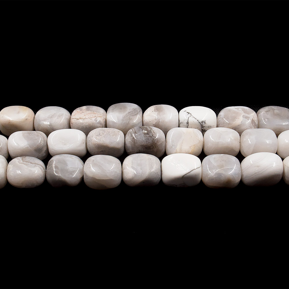 Кахолонг галтовка кирпичик 13*11 мм