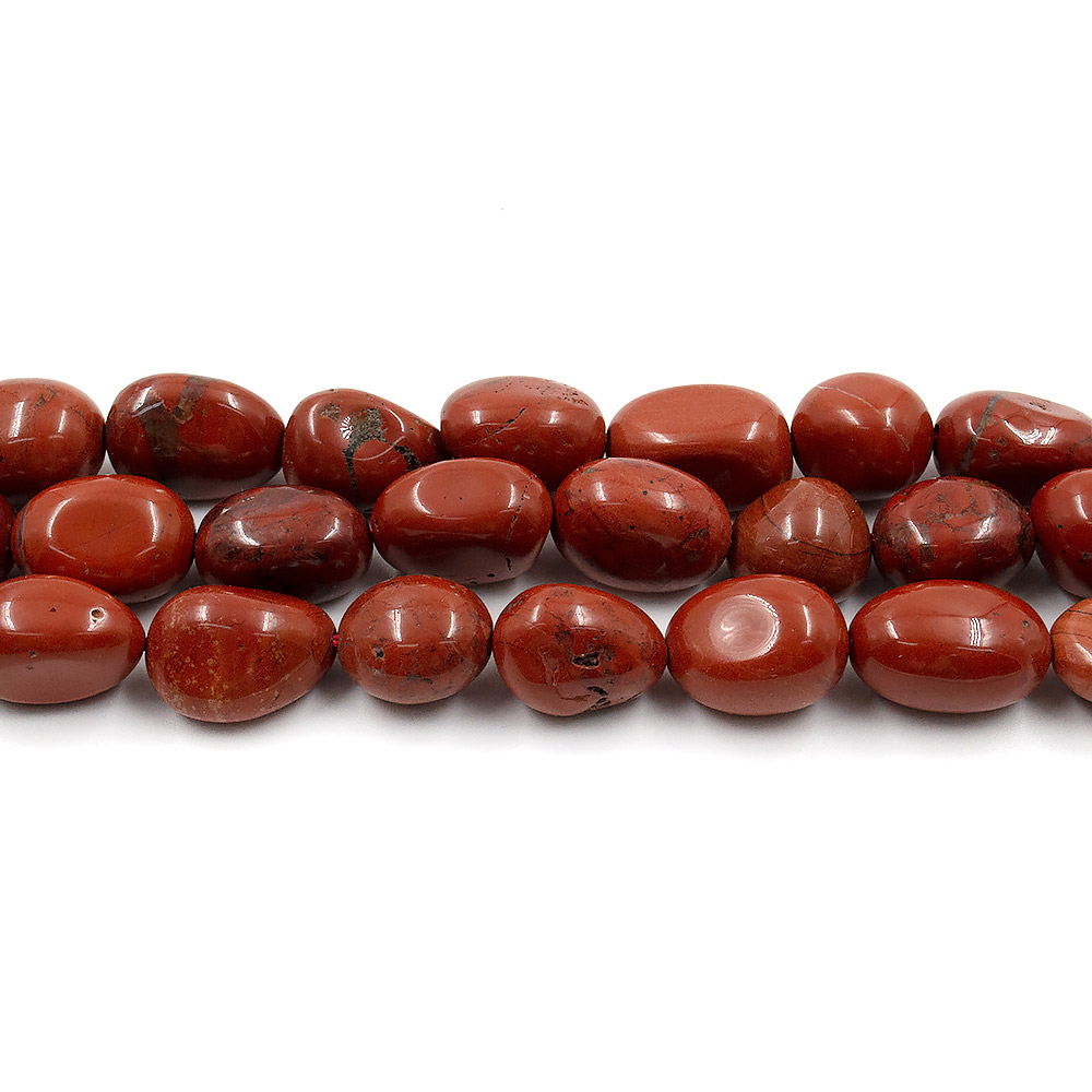 Яшма кирпичная галтовка 16*11 мм