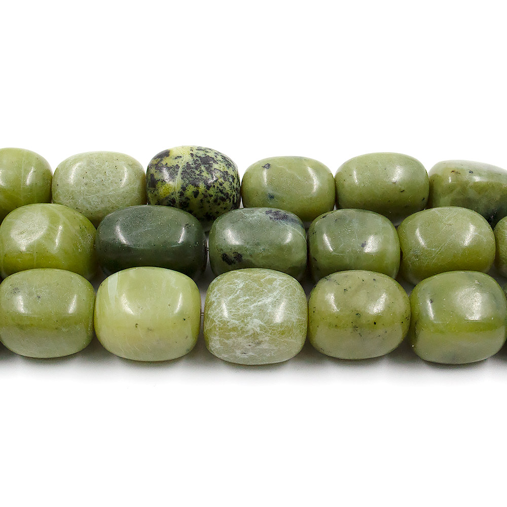 Нефрит канадский галтовка кирпичик 20*14 мм