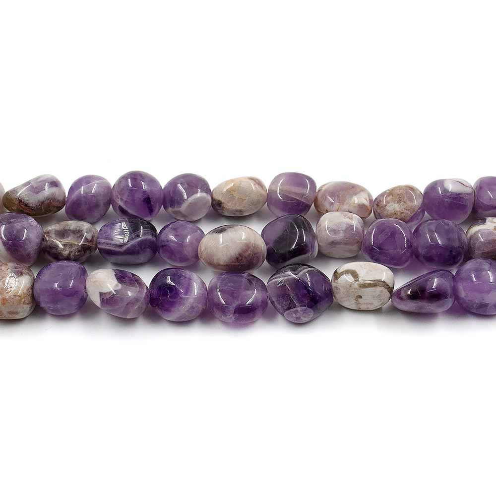 Аметист пестрый галтовка 11 мм