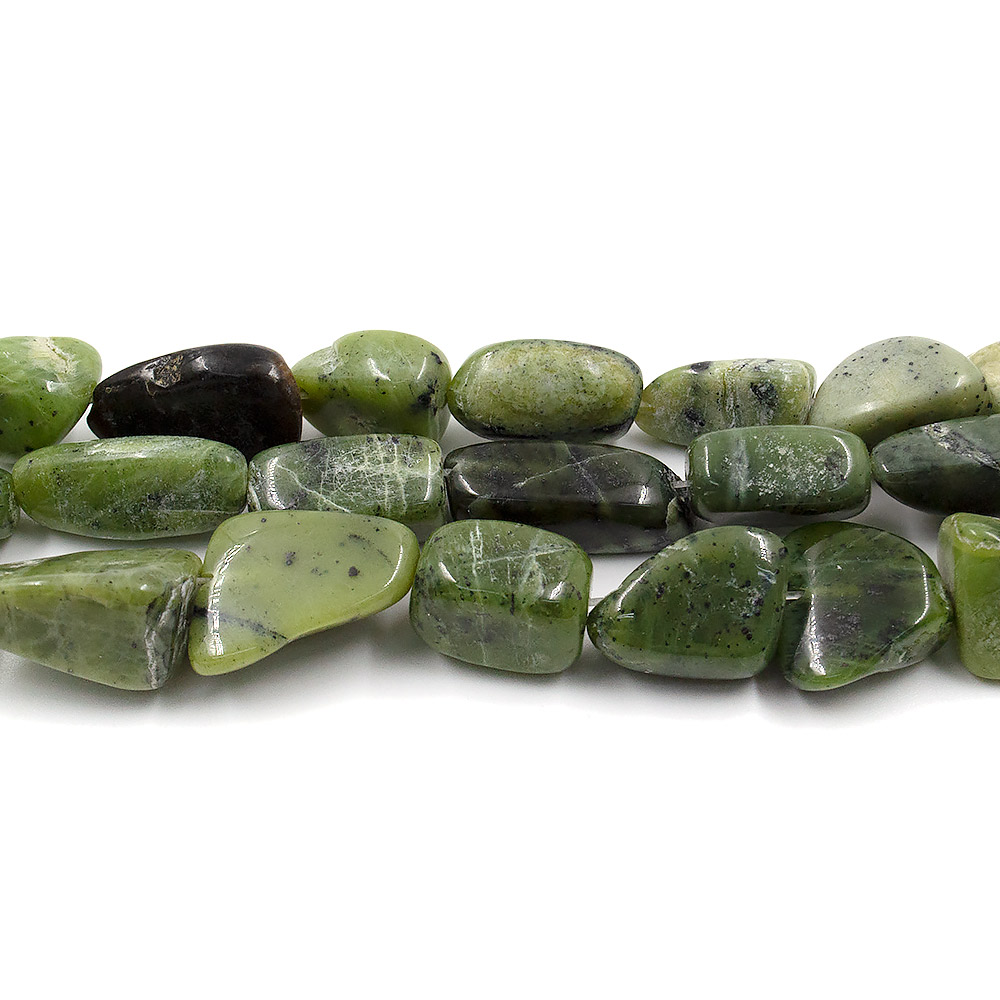 Нефрит канадский галтовка фриформ крупная