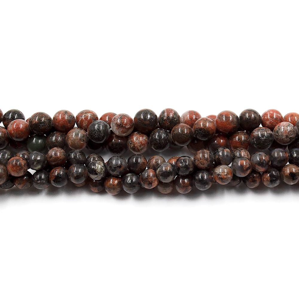 Фото товара кальцит тонированный рыже-черный  шар