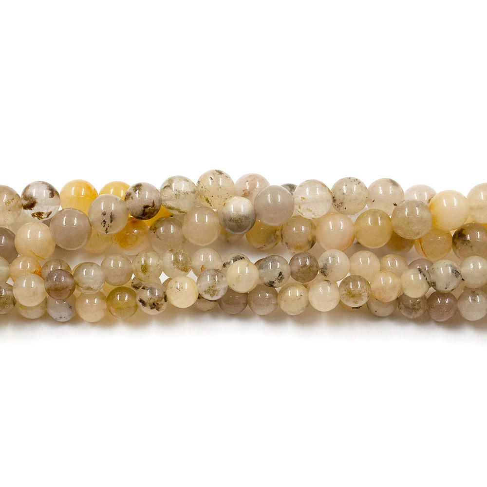 Фото товара кварц серый с желтым шар