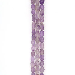 Аметист светлый галтовка грань 20*14 мм