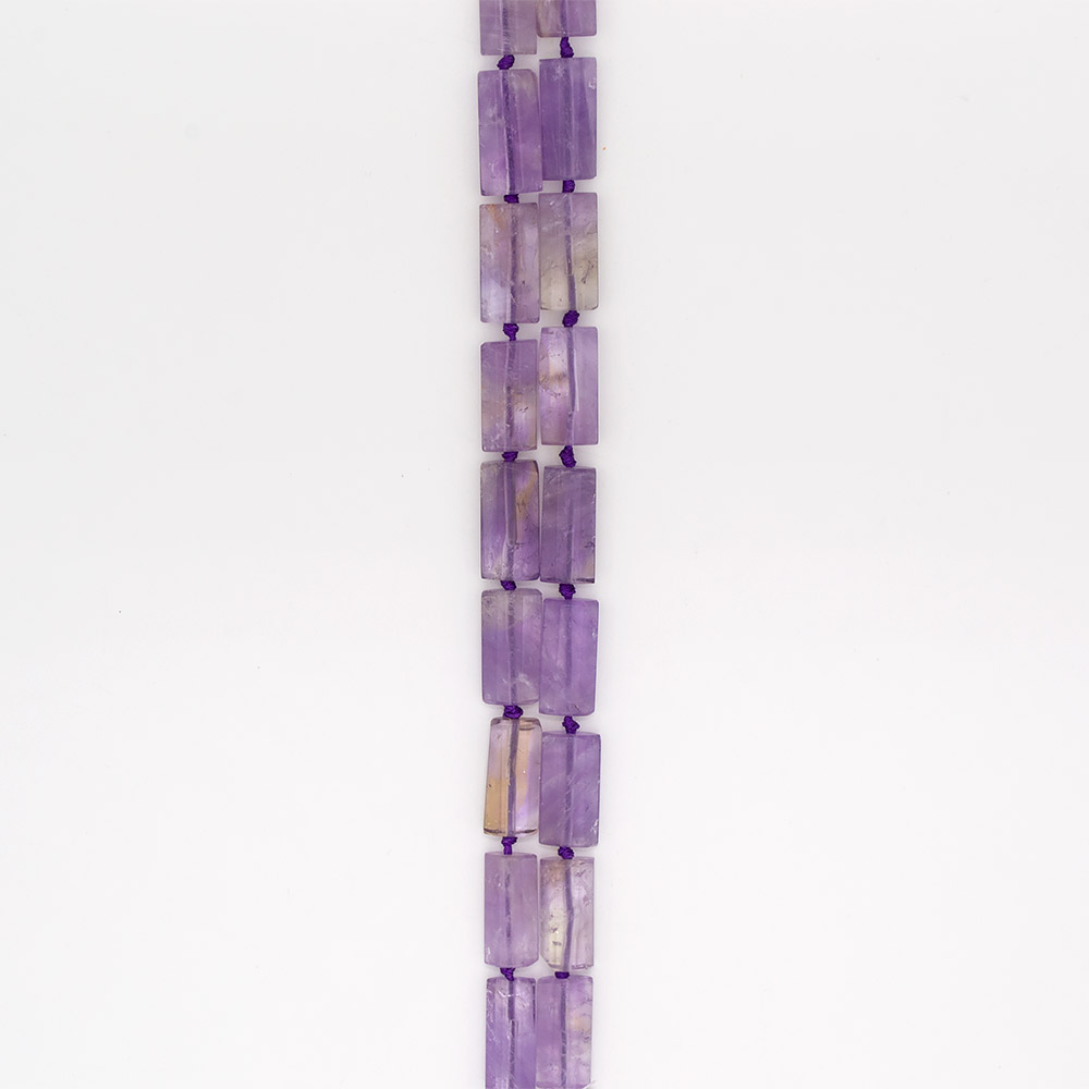 Фото товара аметрин прямоугольник граненый 28*14 мм