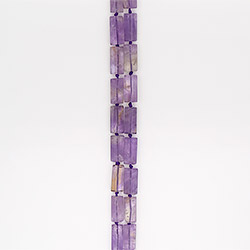 Аметрин прямоугольник граненый 28*14 мм