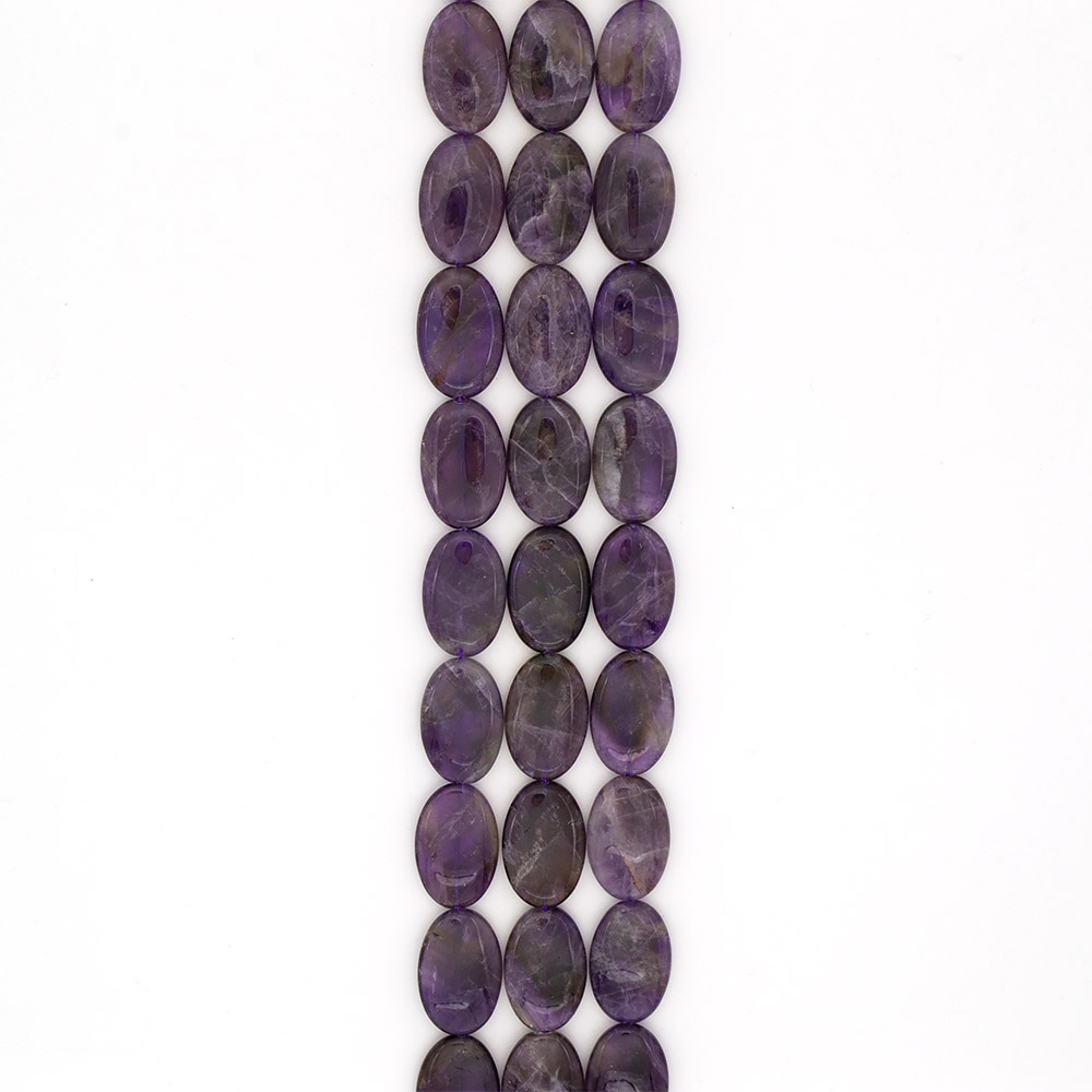 Фото товара аметист темный таблетка 30*20 мм