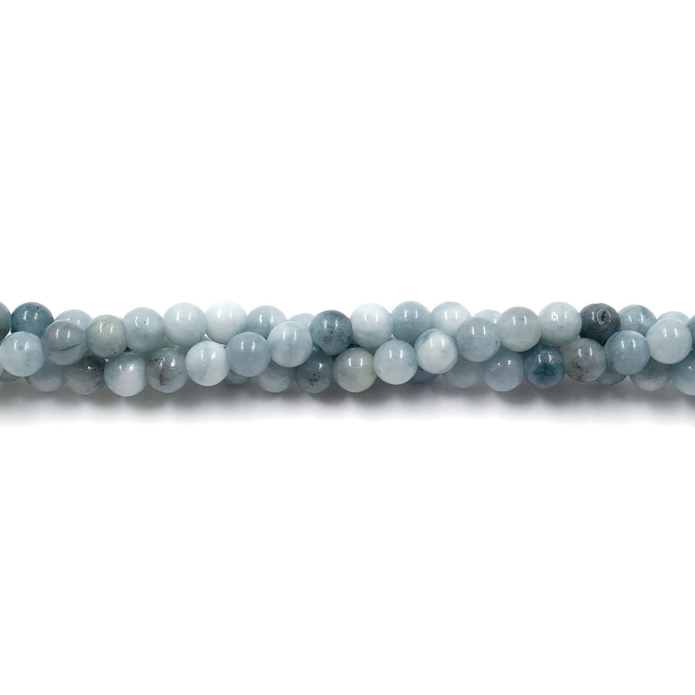 Кварц тонированный микс серого шар 6 мм