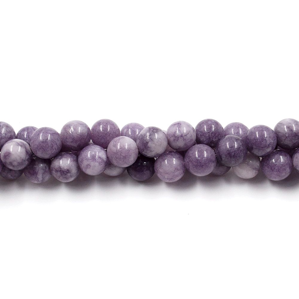 Фото товара кальцит тонированный фиолетово-серый 10 мм