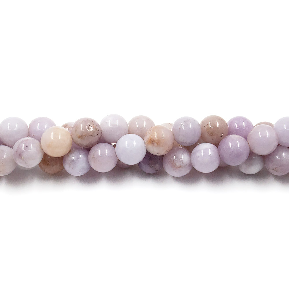 Кальцит тонированный сиренево-серый темный шар 10 мм