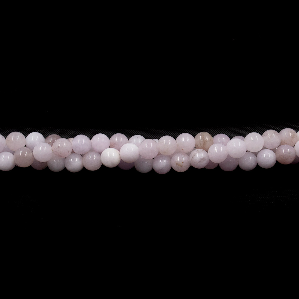 Фото товара кварц тонированный бледно-сиреневый шар 6 мм