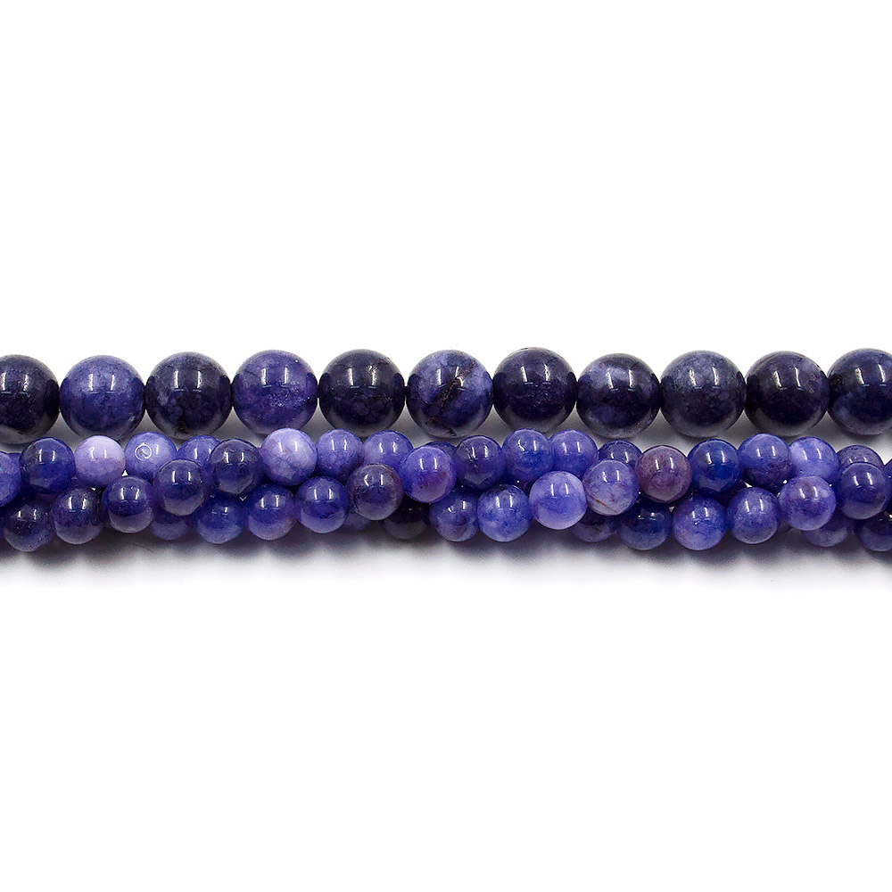 Кальцит тонированный сине-фиолетовый шар