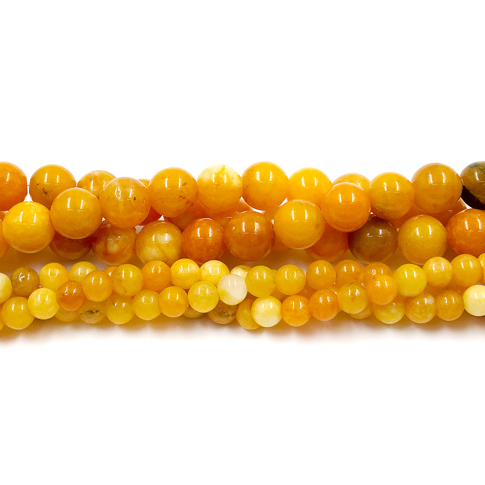 Кальцит тонированный янтарный шар