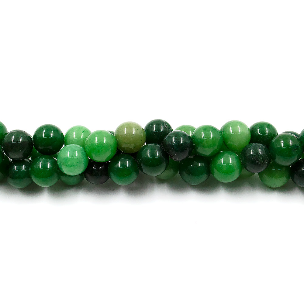 Кальцит тонированный темно-зеленый микс шар