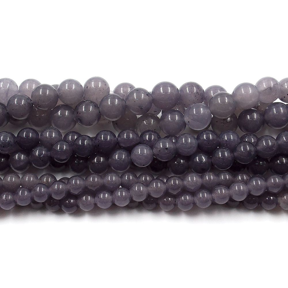 Кварц тонированый серый темный шар