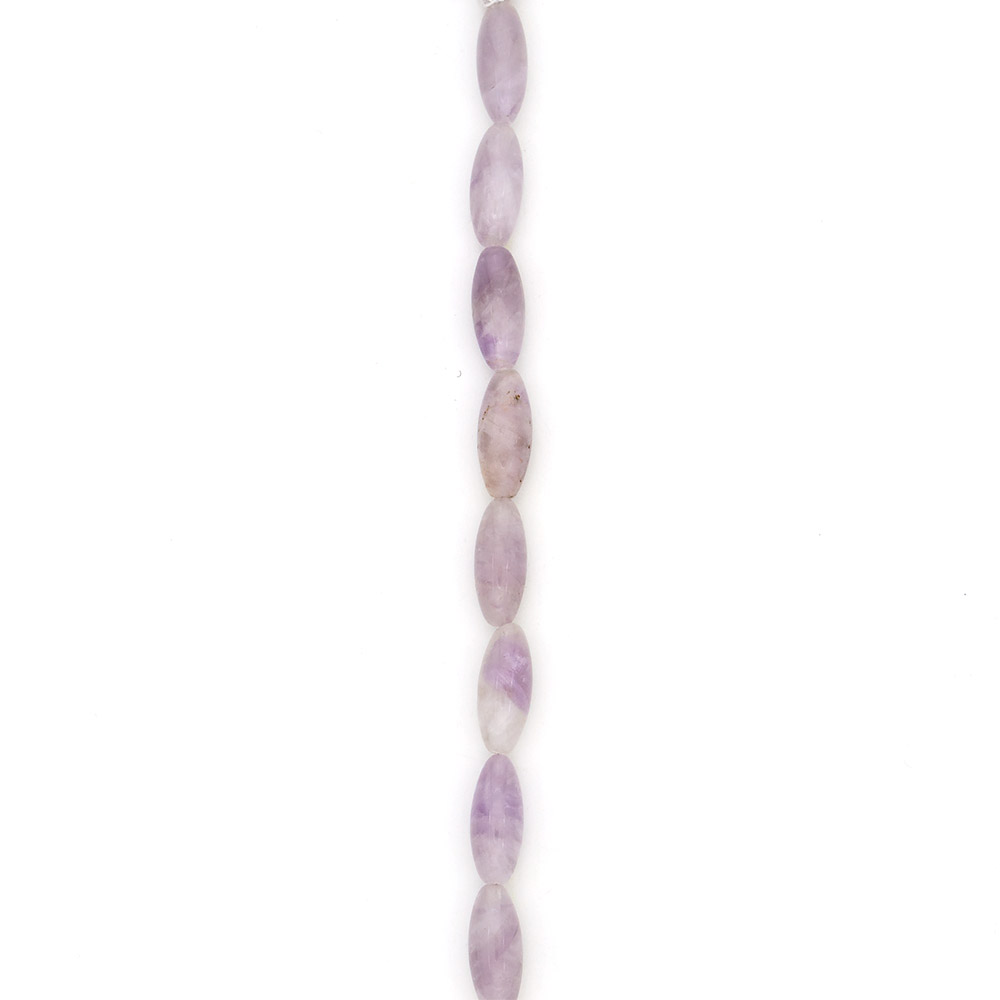 Фото товара аметист светлый бочата 30*12 мм