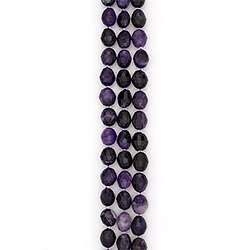 Аметист темный бочата 18*14 мм грань