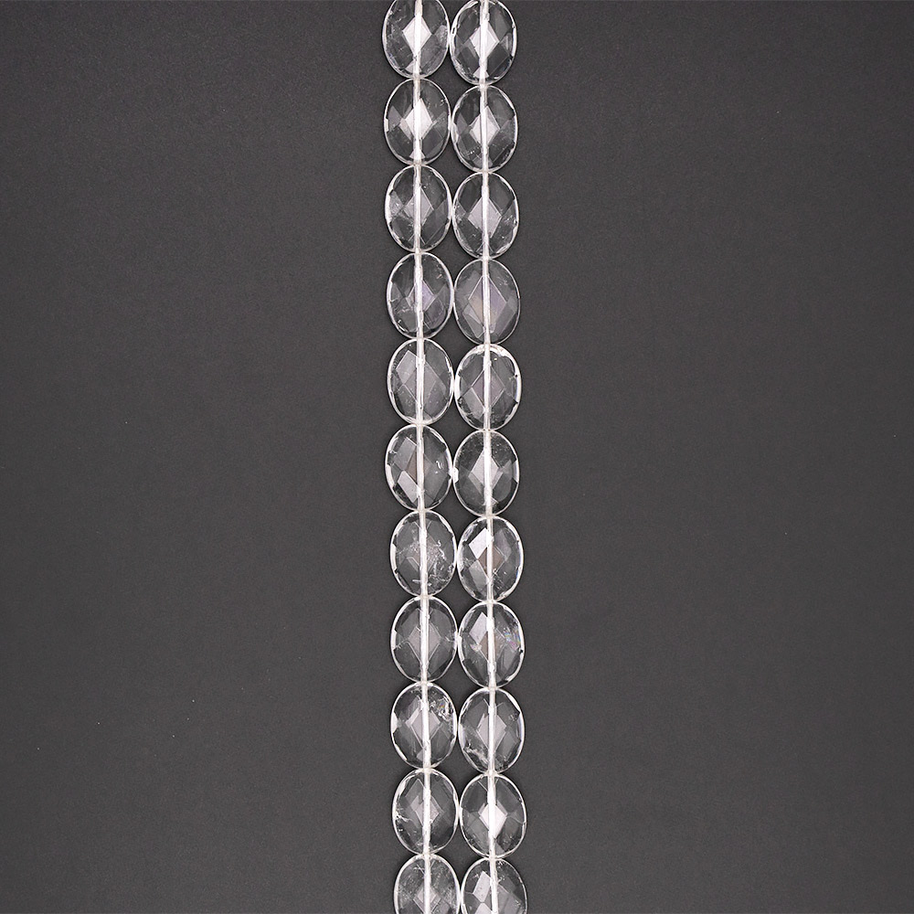 Фото товара горный хрусталь таблетка грань 22*17 мм