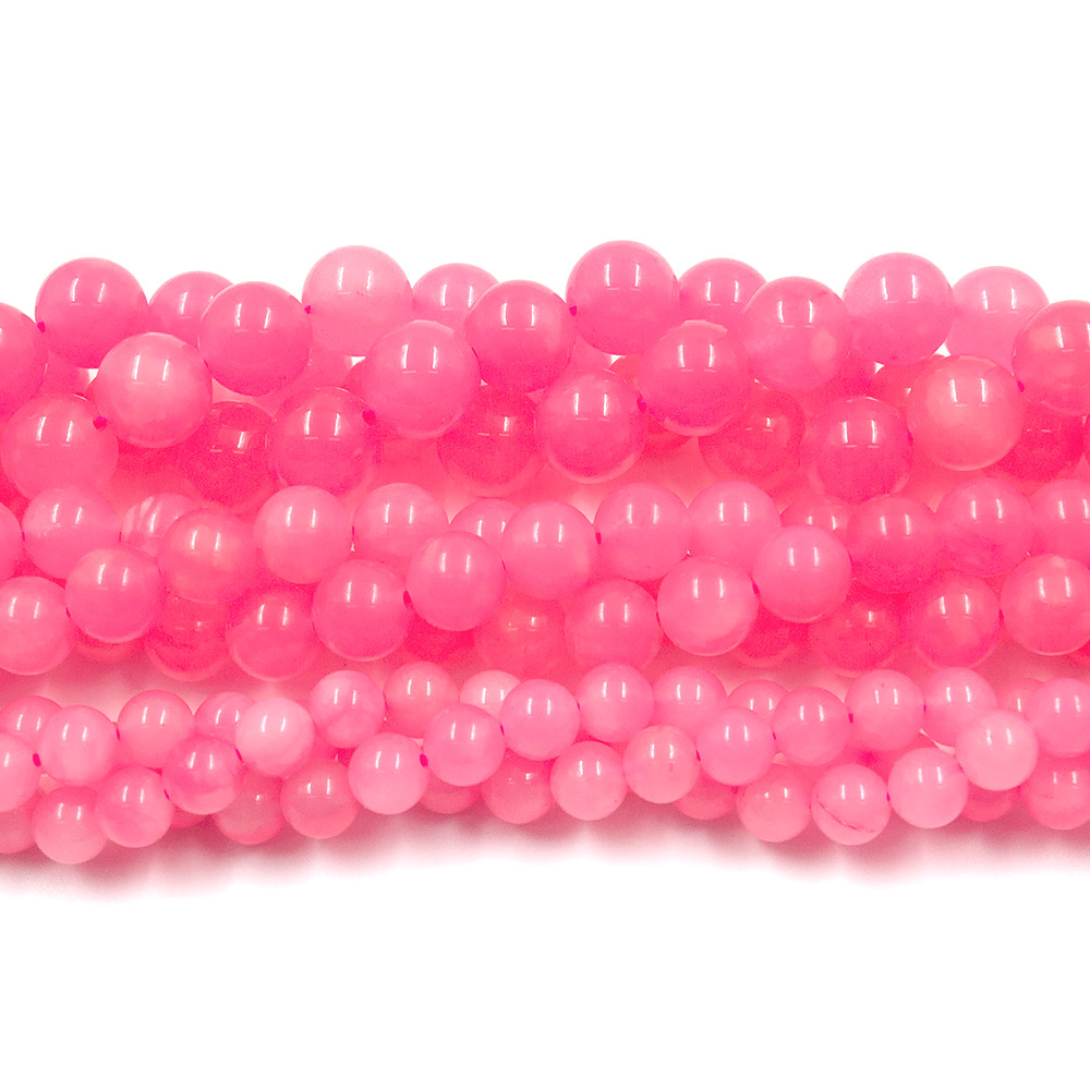 Фото товара кварц шар тонированный розовый яркий