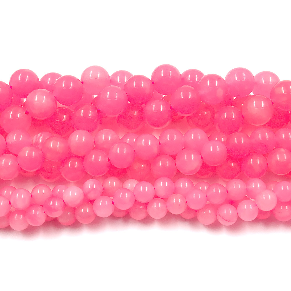 Фото товара кварц шар тонированный розовый яркий