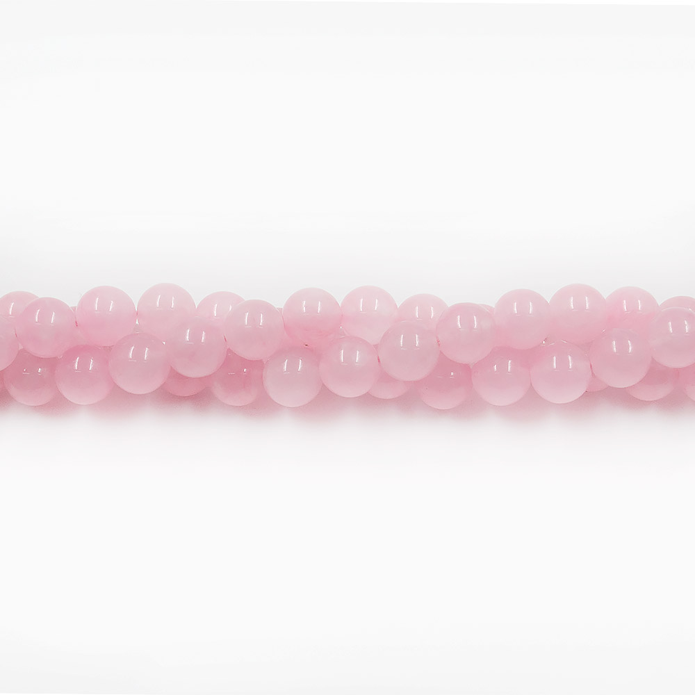 Фото товара кварц шар тонированный розовый светлый 8 мм