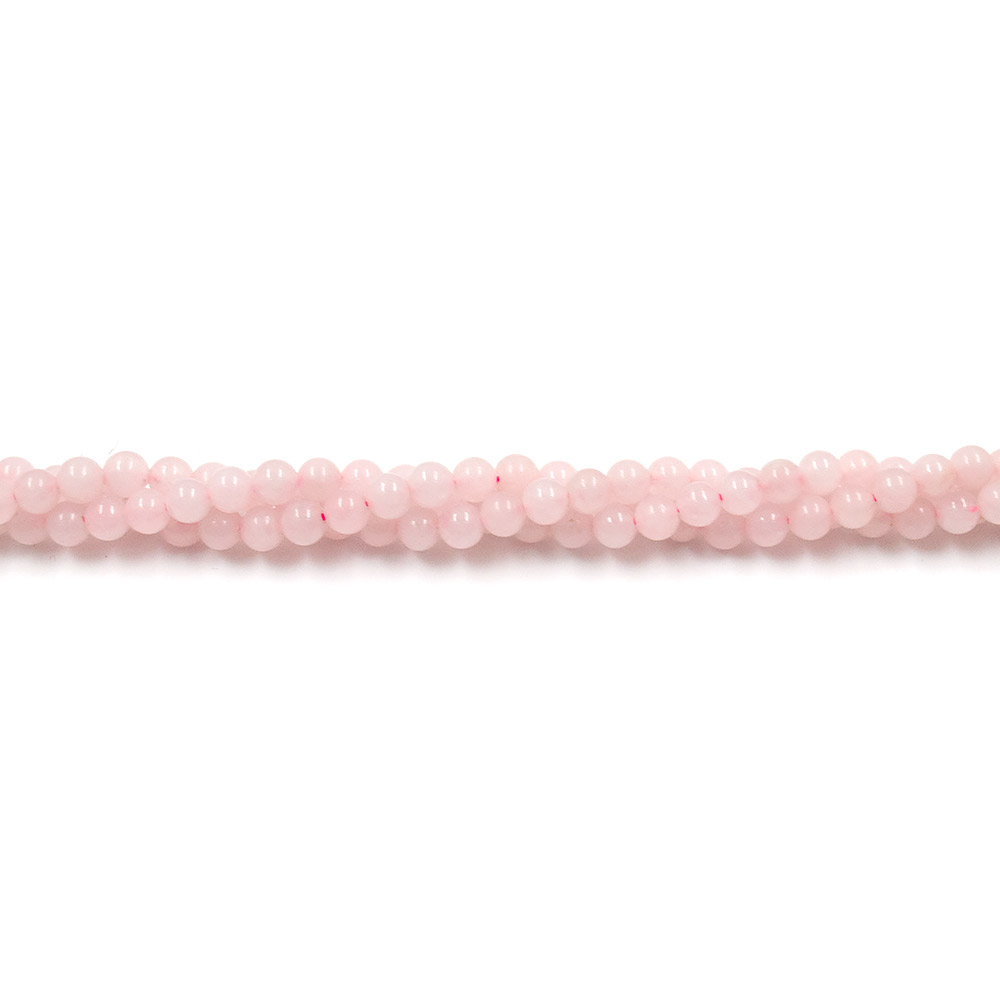Фото товара розовый кварц шар 4 мм 1 сорт