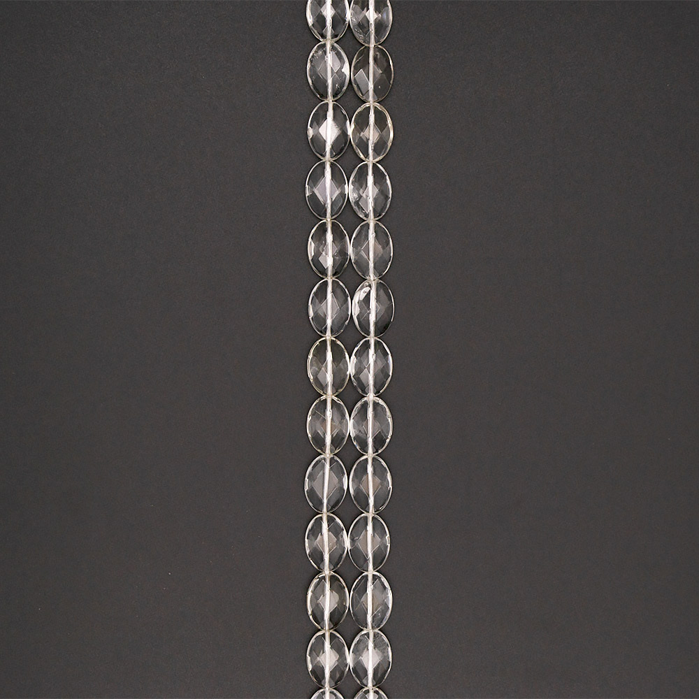 Фото товара горный хрусталь таблетка грань 18*13 мм