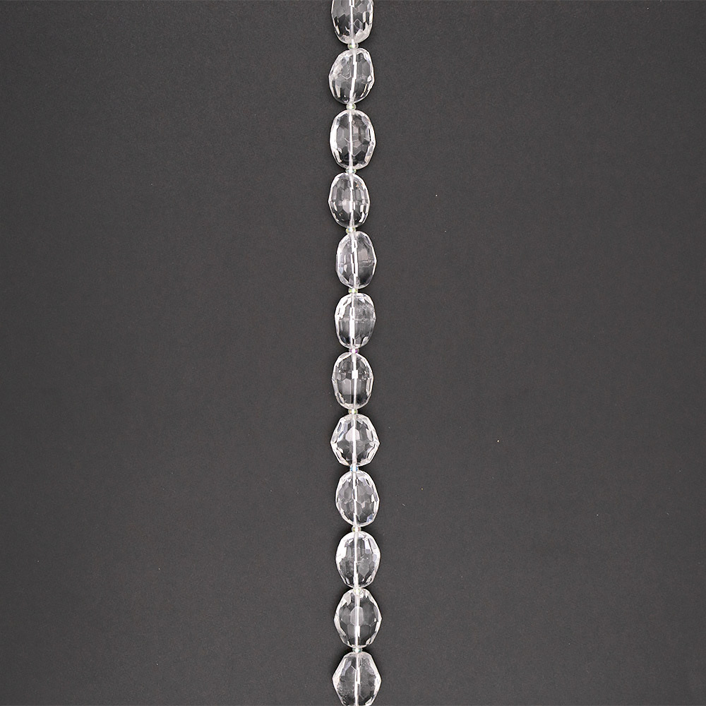 Фото товара горный хрусталь галтовка 18*14 мм