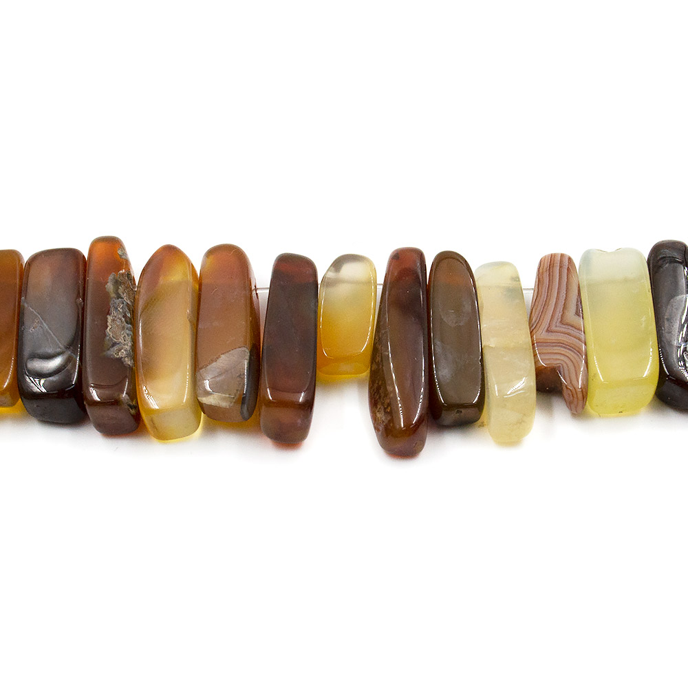 Фото товара агат пластины цвет коричневый на увеличение