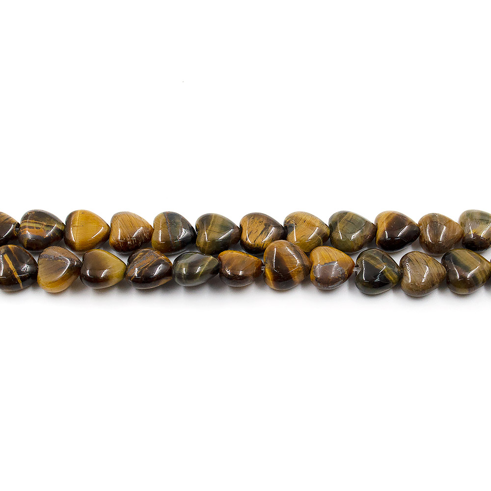 Тигровый глаз сердце 10*10 мм